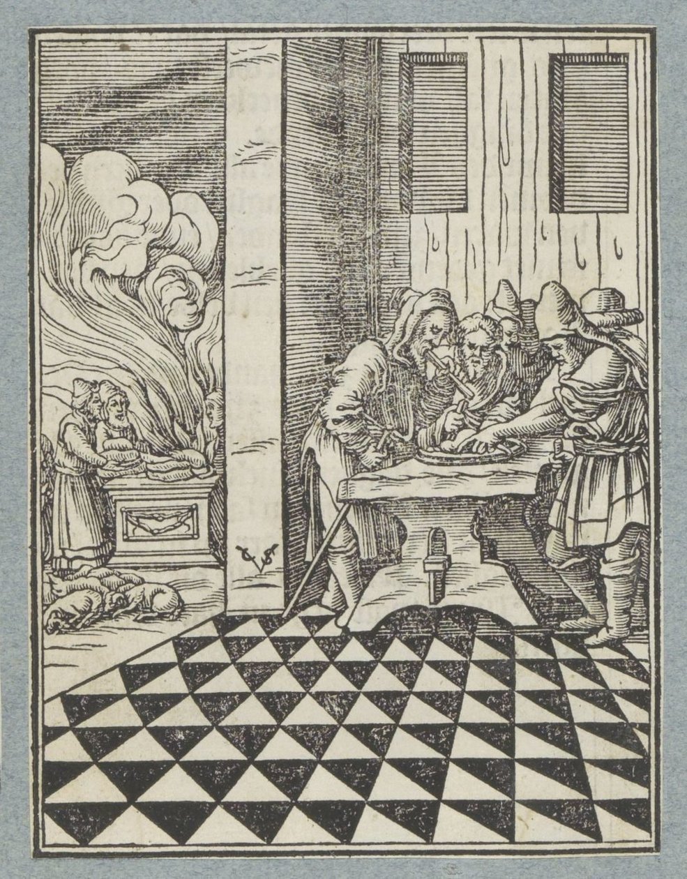 Pascha door Christoffel van Sichem (II)