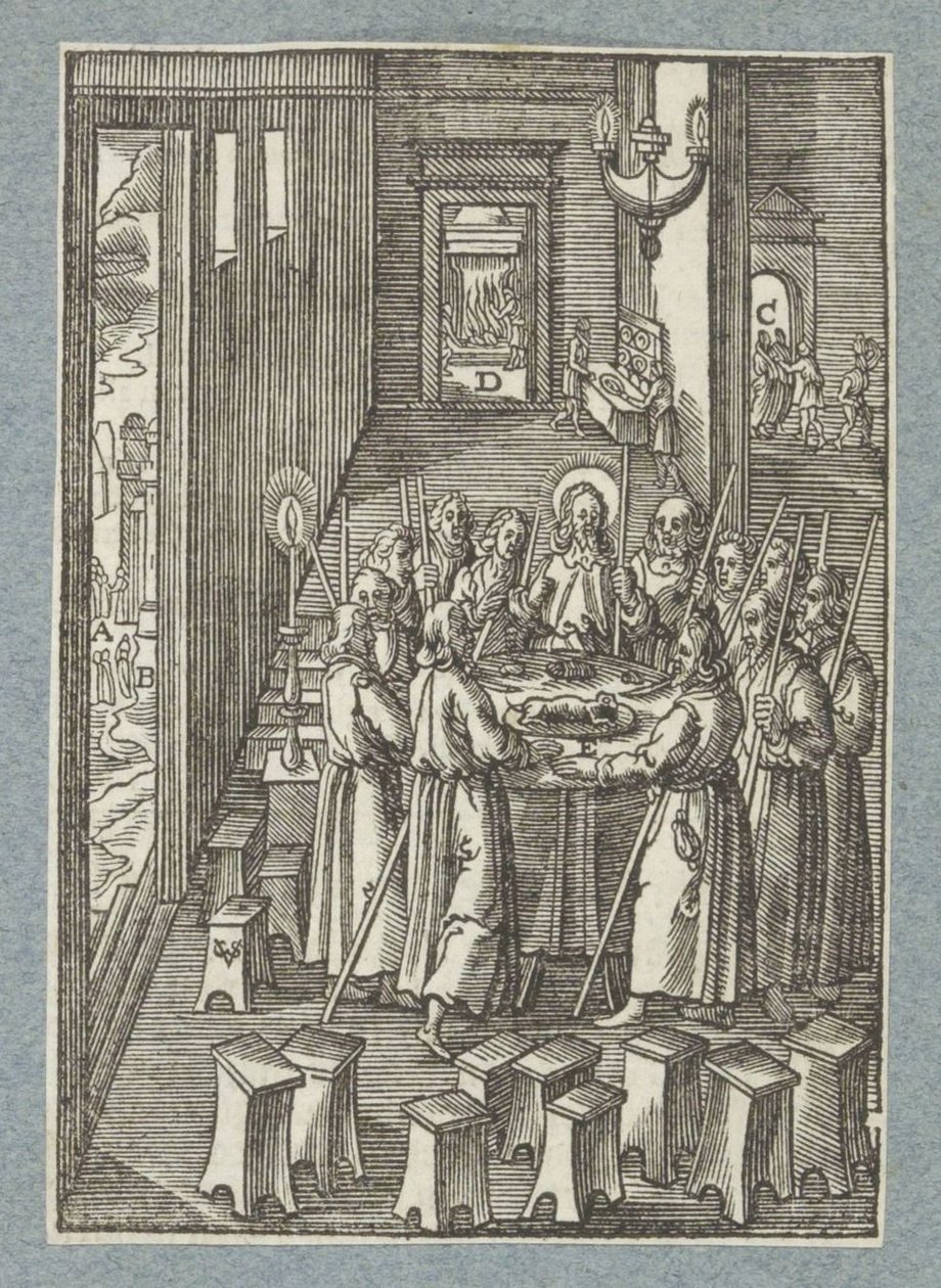 Pesachmaal door Christoffel van Sichem (II)
