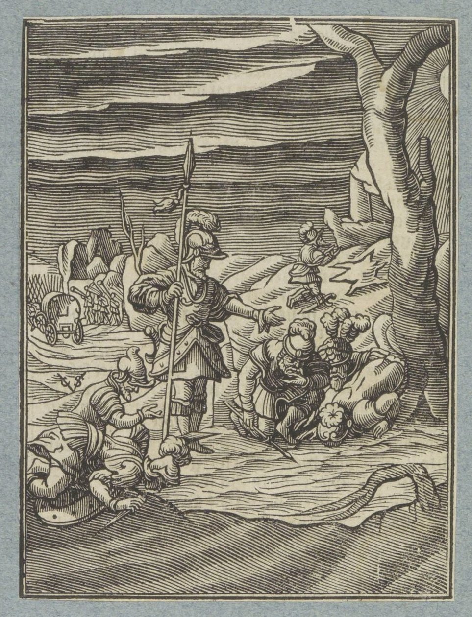 Selectie van Gideons manschappen door Christoffel van Sichem (II)