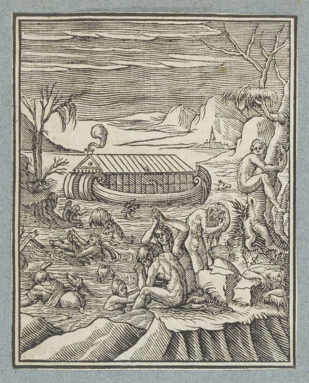 Zondvloed door Christoffel van Sichem (II)
