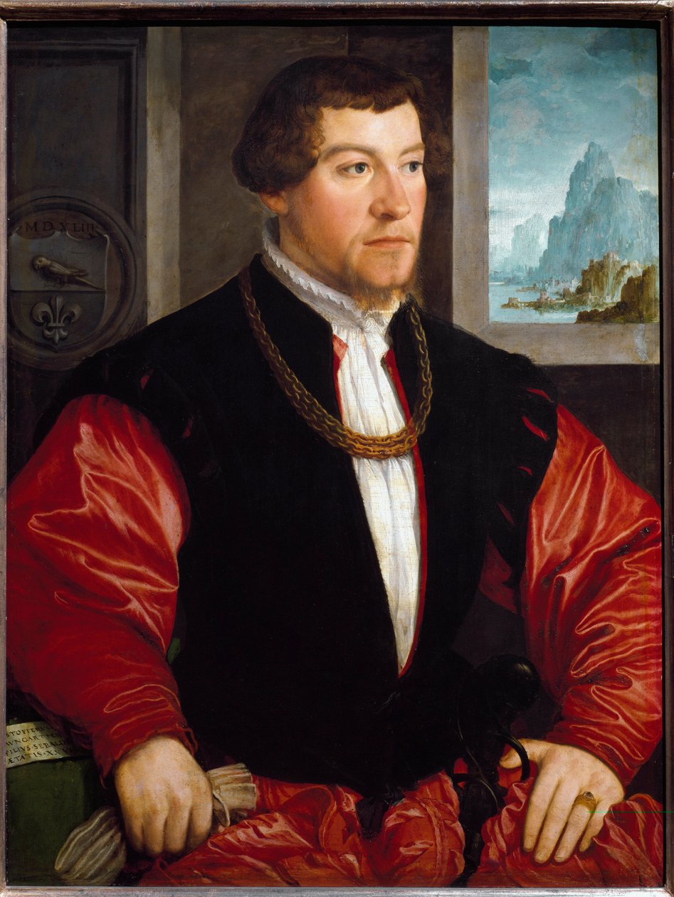 Portret van Christoph Baumgartner door Christoph Amberger