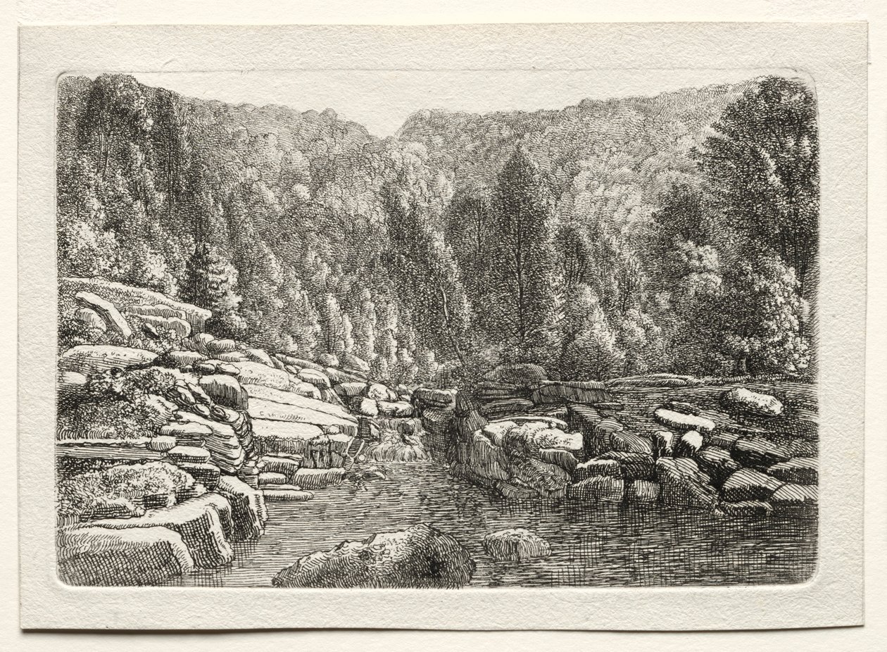 Water in de Bergen, ca. 1790-1800 door Christoph Nathe