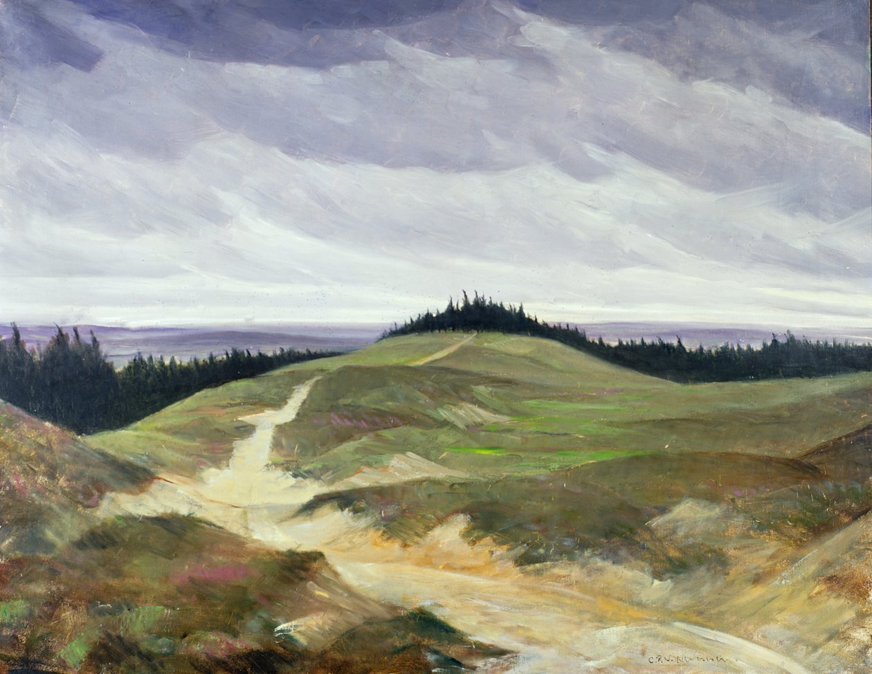 Zanderig Pad door Christopher Richard Wynne Nevinson