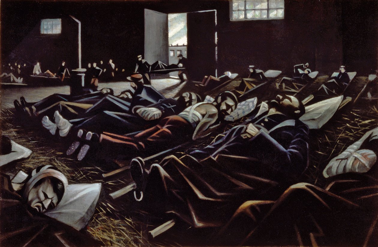 Het vaderland door Christopher Richard Wynne Nevinson