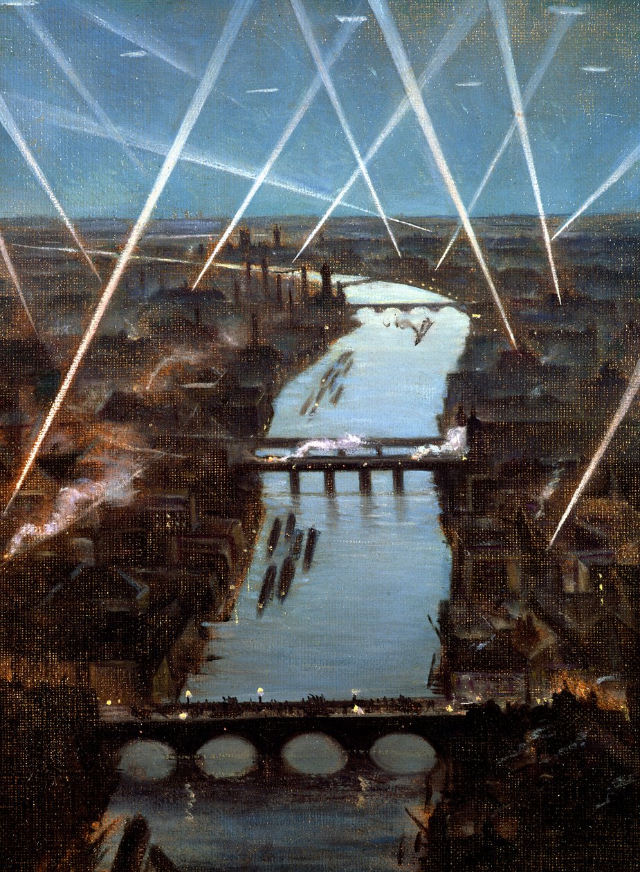 Onbekend Schilderij door Christopher Richard Wynne Nevinson