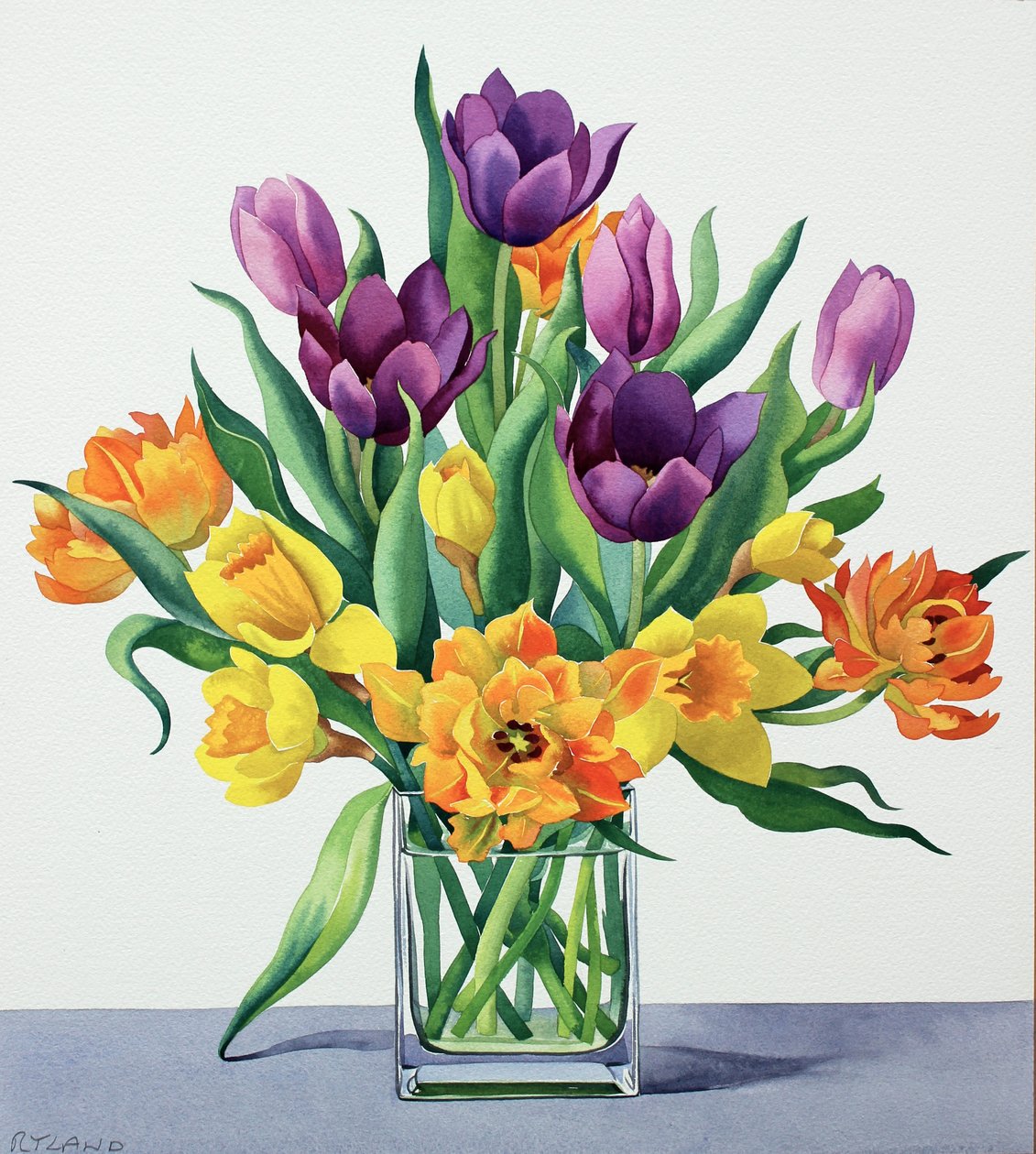 Lentebloemen door Christopher Ryland