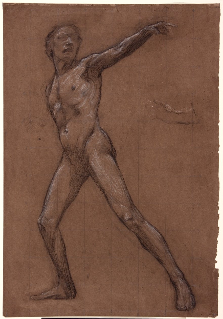Figuurstudie voor Judas, ca. 1910-1911 door Christopher Williams