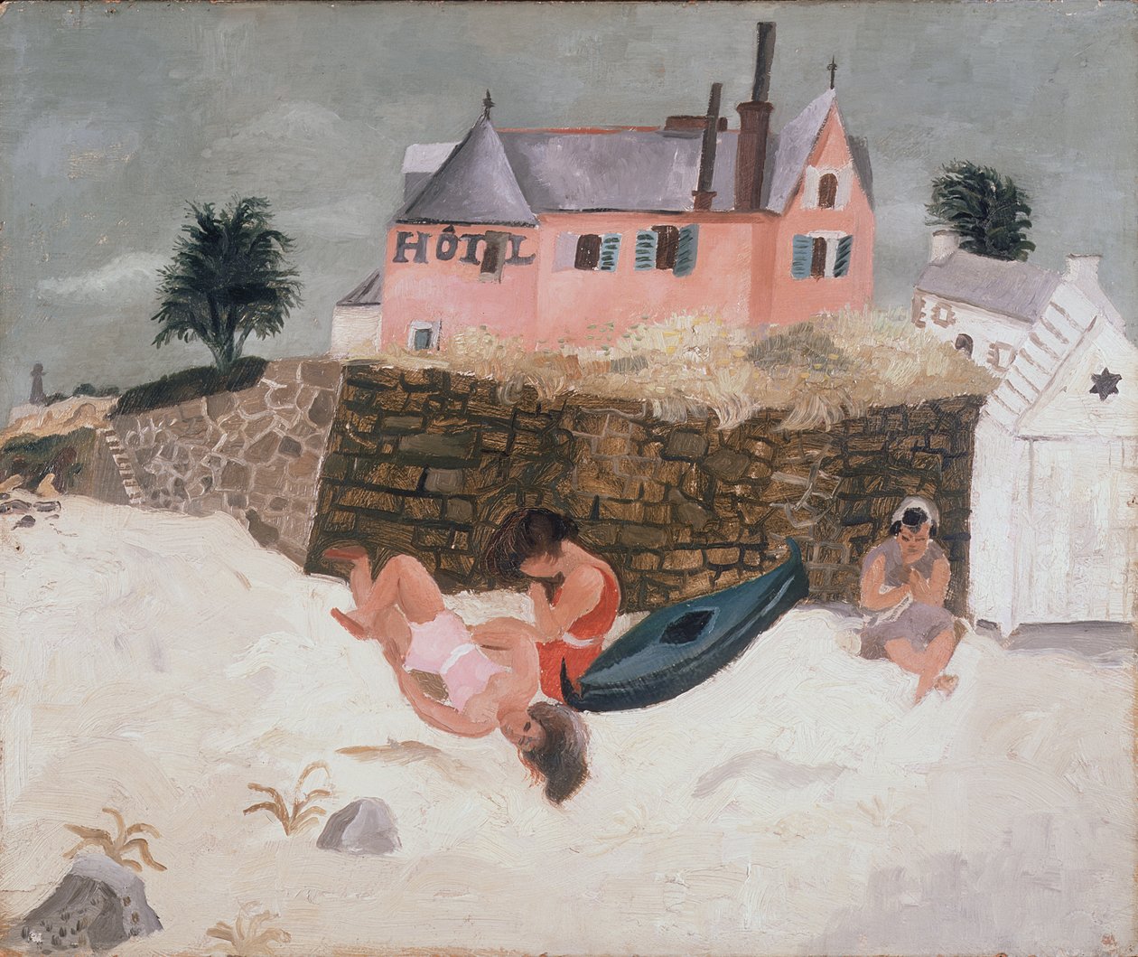 La Plage Hotel, Ty-Mad, Treboul, 1930 door Christopher Wood