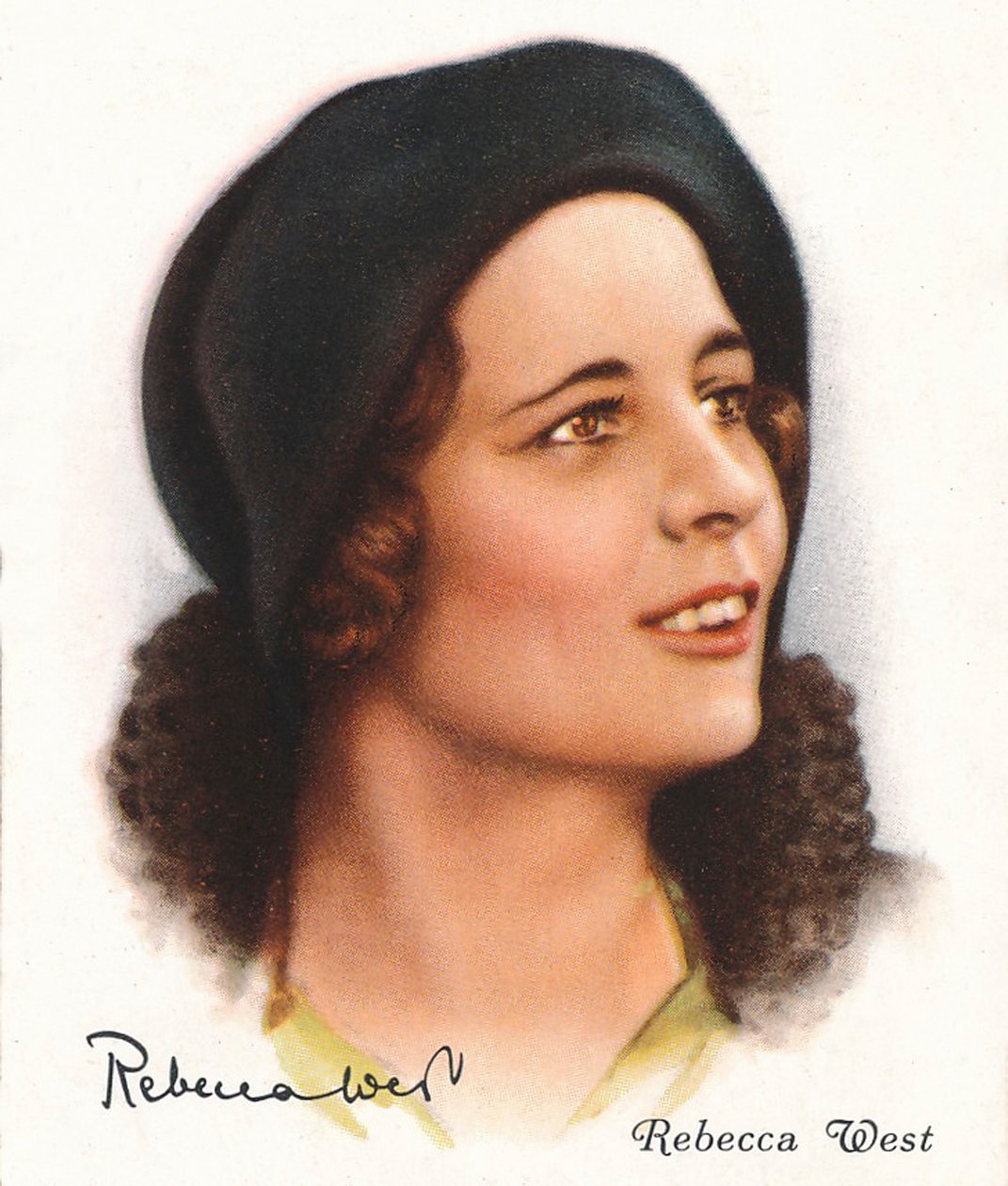 Rebecca West, 1937 door Cicely Isabel Fairfield