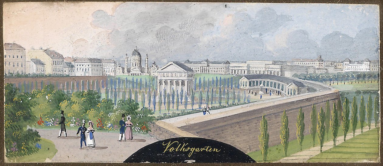 Volksgarten door Balthasar Wigand