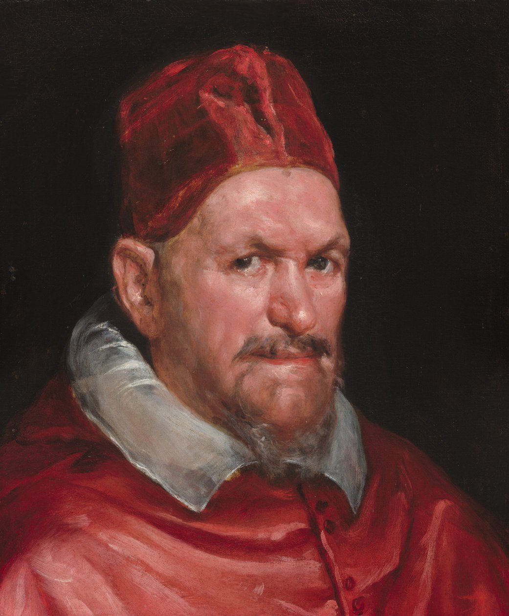 Paus Innocentius X door Circle of Diego Velázquez