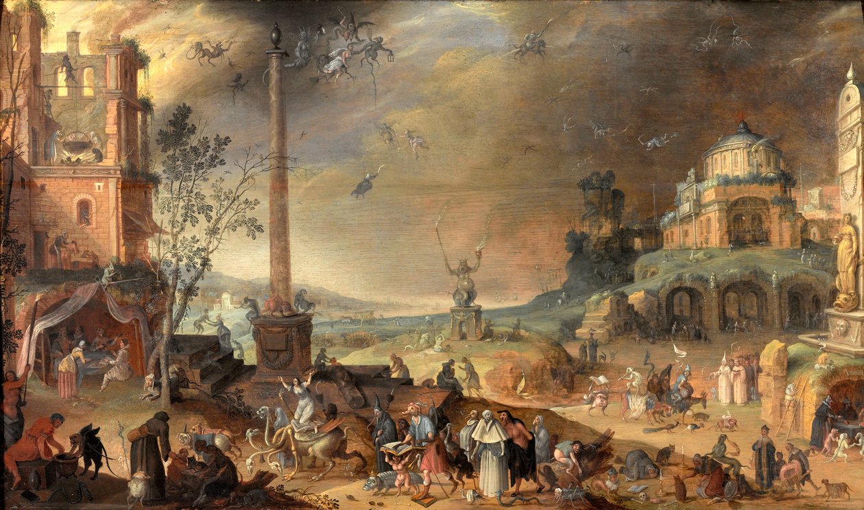 De Heksensabbat door Claes Jacobsz. van der Heck