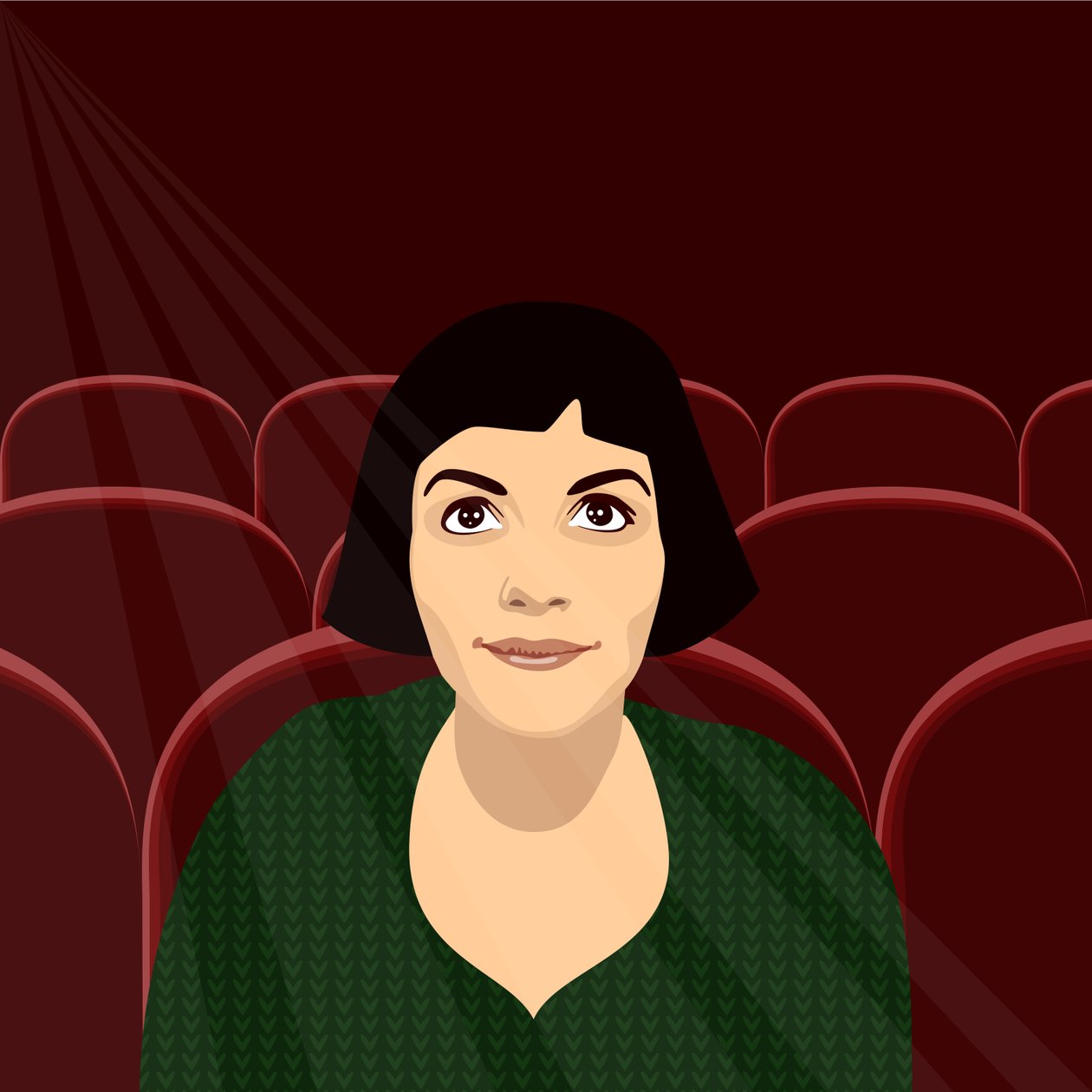 Amelie bij de Flix door Claire Huntley