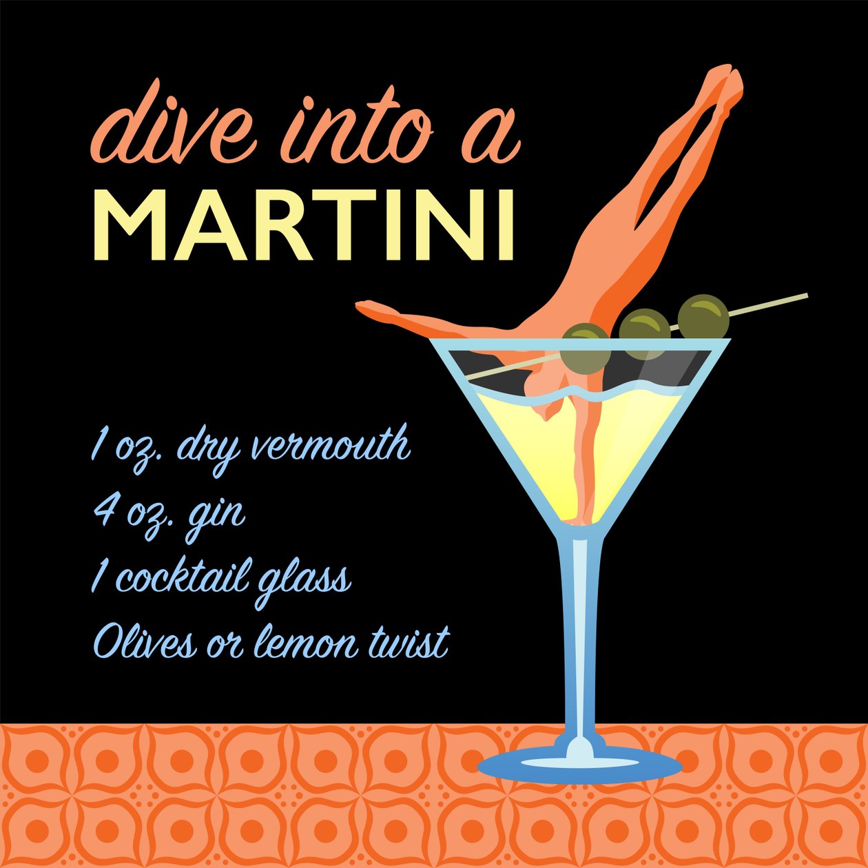 Klassieke Martini door Claire Huntley