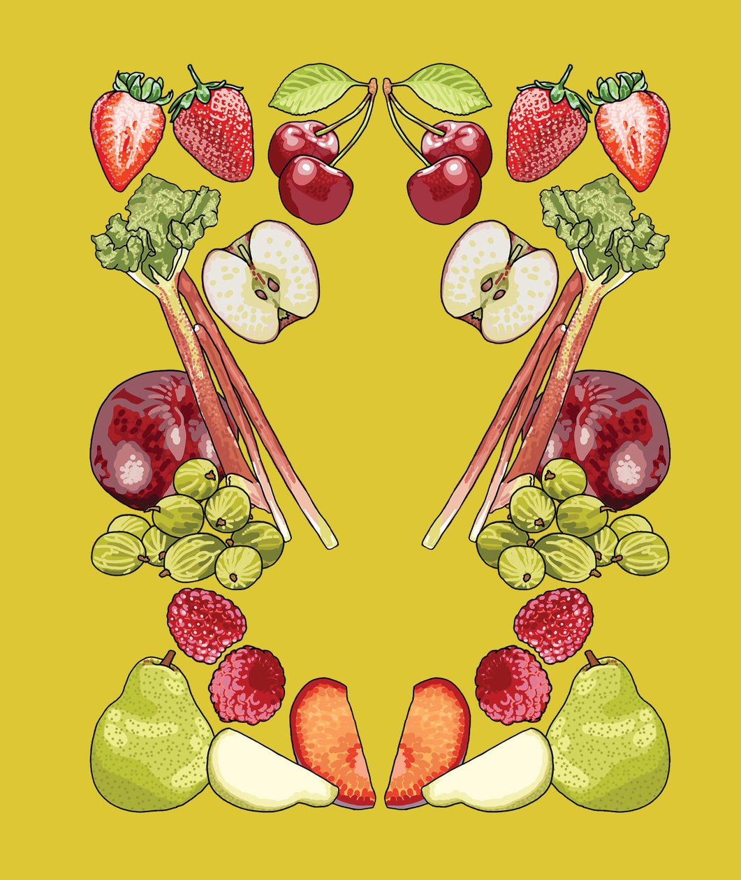 Fruitig fruit door Claire Huntley