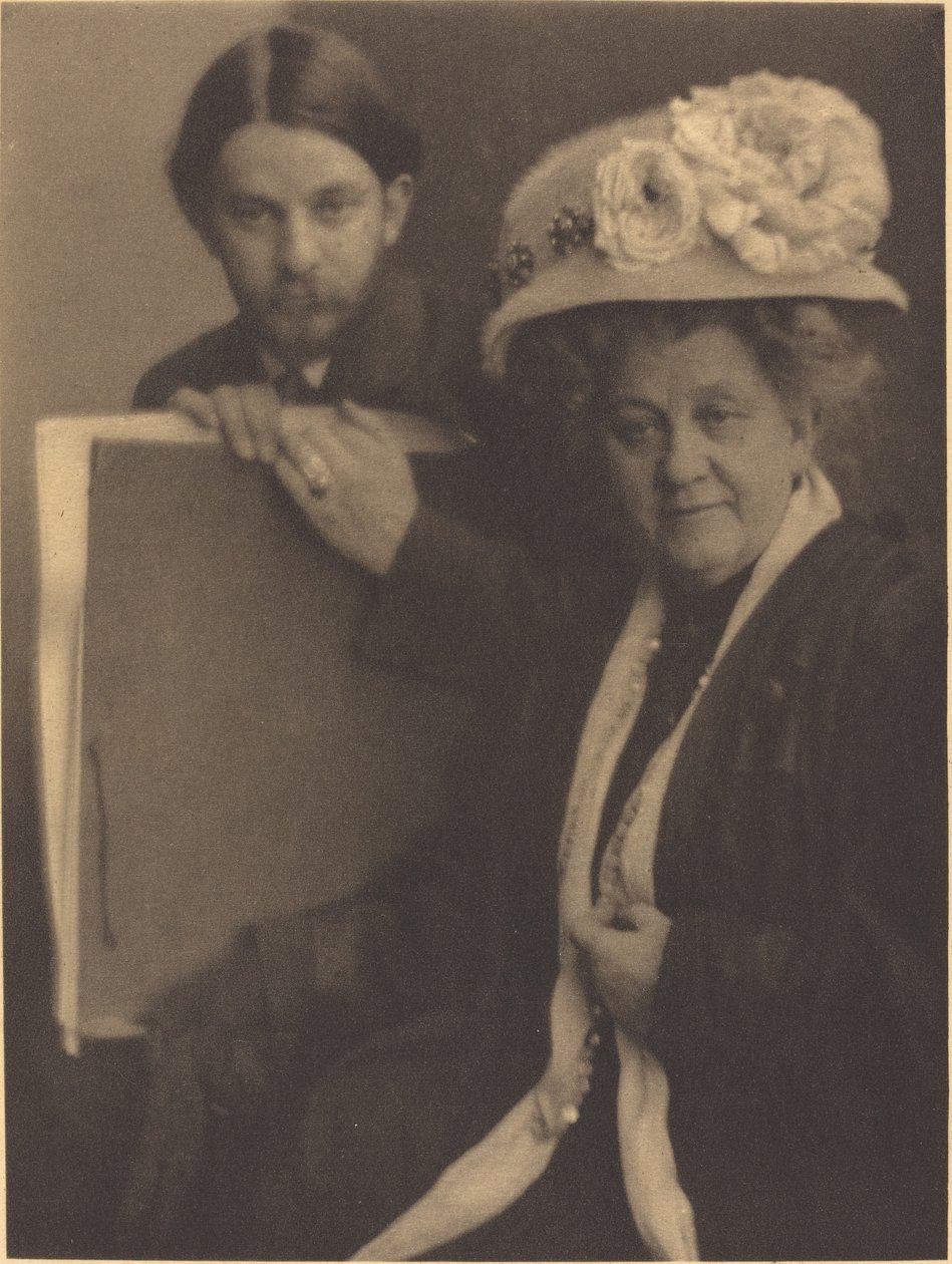 Alvin Langdon Coburn en Zijn Moeder door Clarence H. White