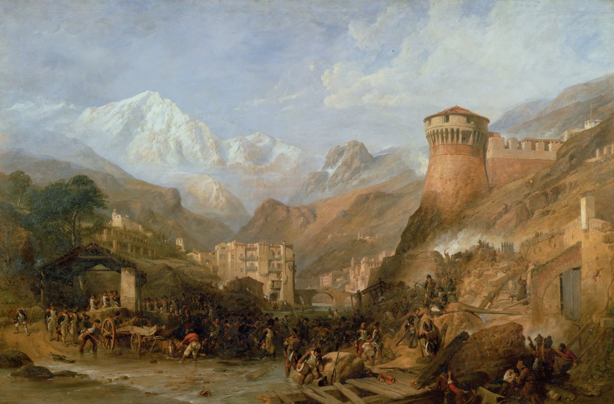 Slag bij Rovereto, 4 september 1796 door Clarkson Frederick Stanfield
