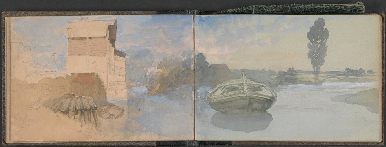 Isle of Wight en Kent Schetsboek door Clarkson Stanfield