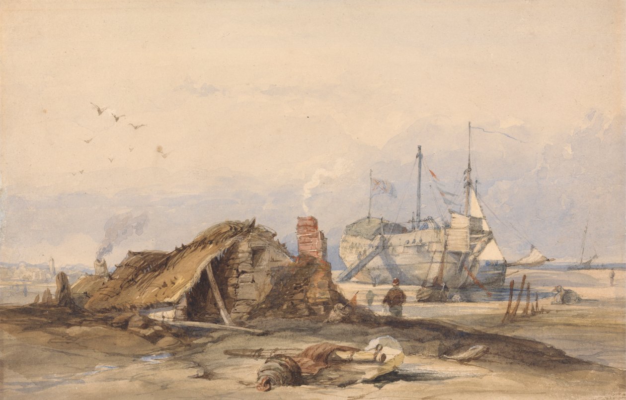 Het Blokkadestation, Rye door Clarkson Stanfield