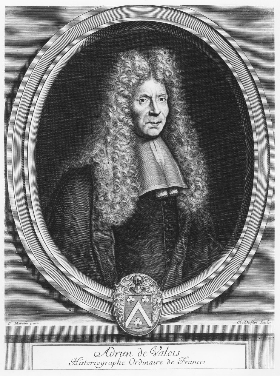 Adrien de Valois door Claude Duflos