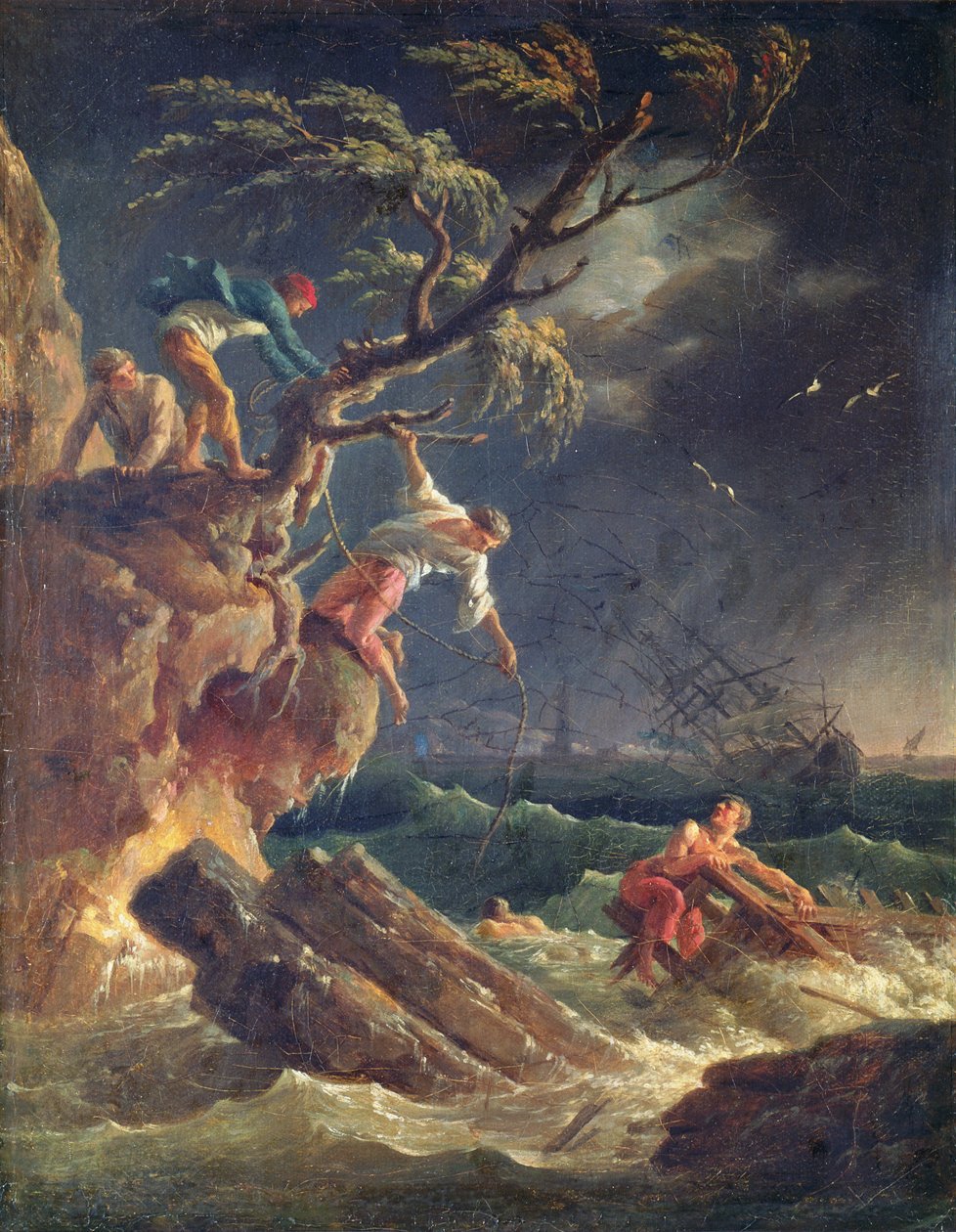 De Storm, ca.1762 door Claude Joseph Vernet