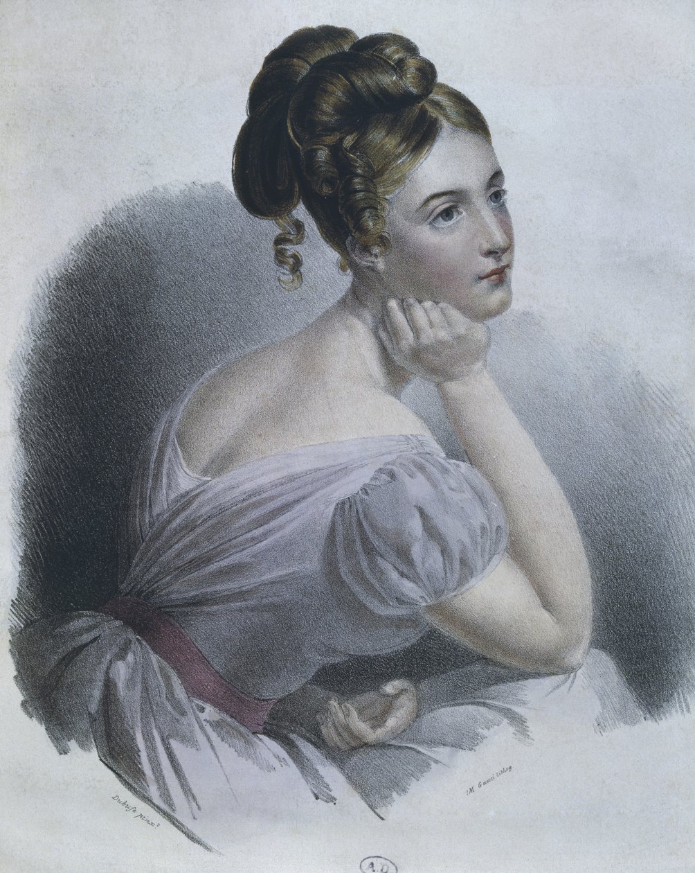Dagdromen door Claude Marie Dubufe