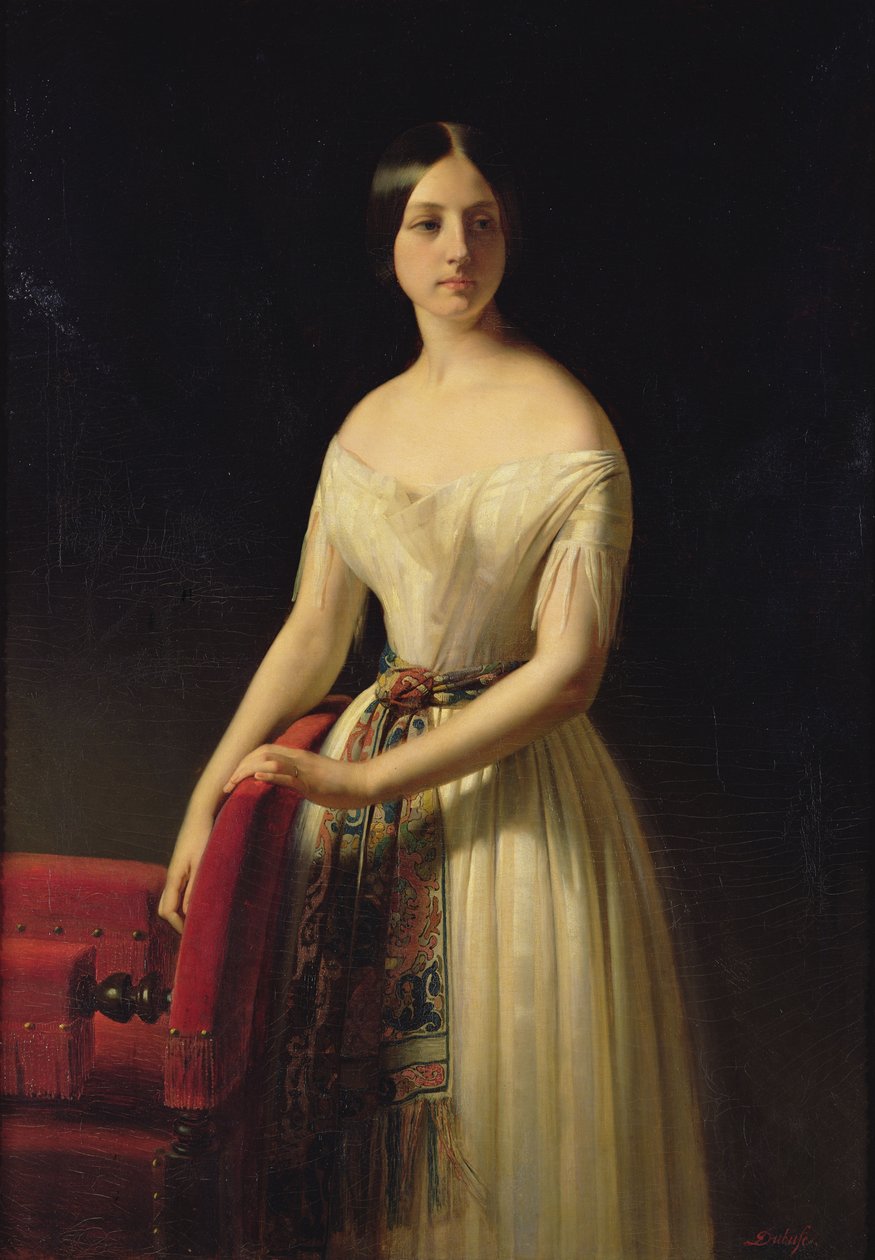 Eugenie Saint-Amand, 1841 door Claude Marie Dubufe