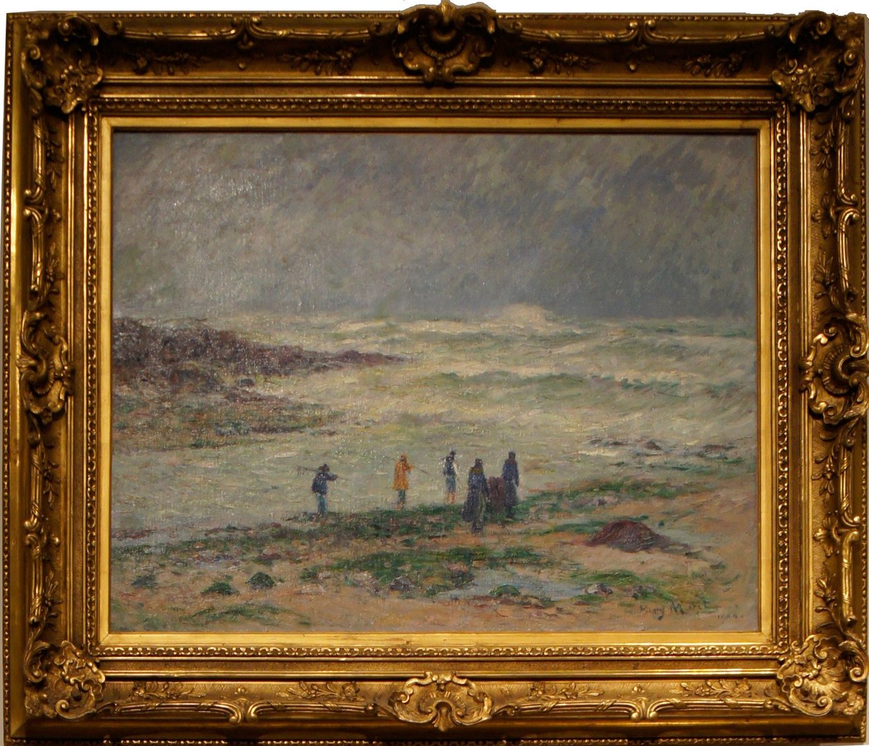Winterdagen door Claude Monet