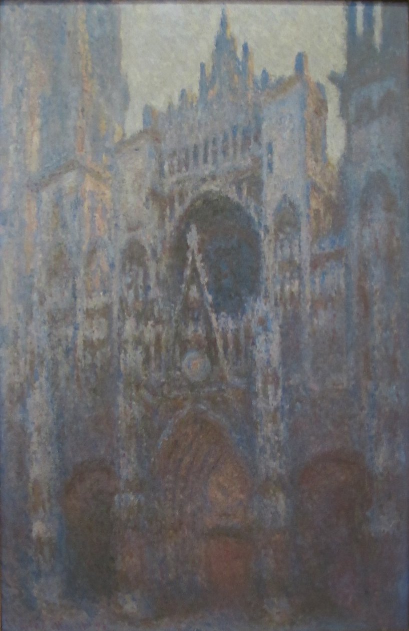 Kathedraal van Rouen door Claude Monet