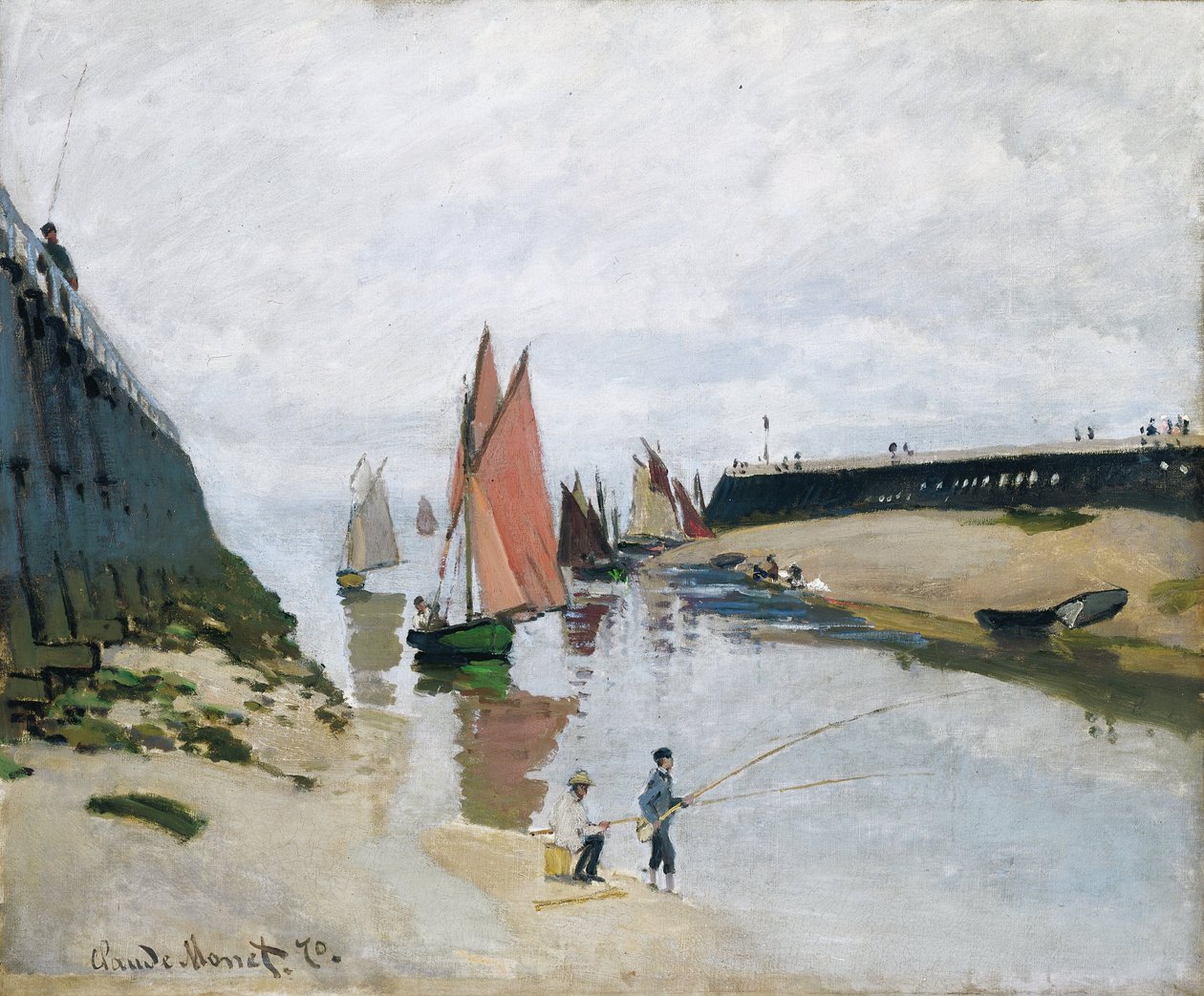 Bordighera door Claude Monet