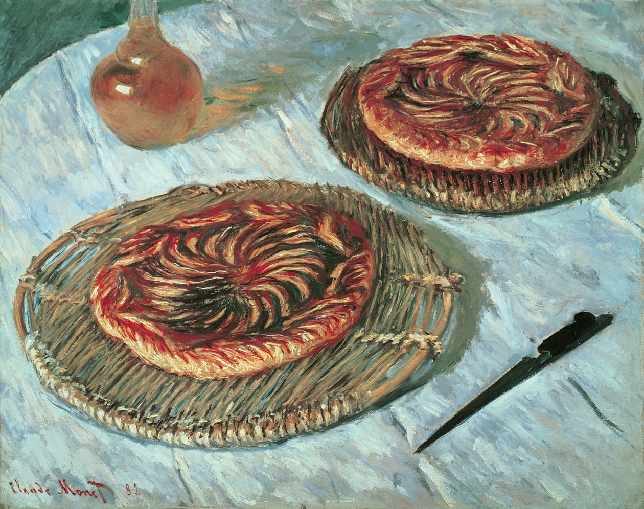 Fruittaarten, 1882 door Claude Monet