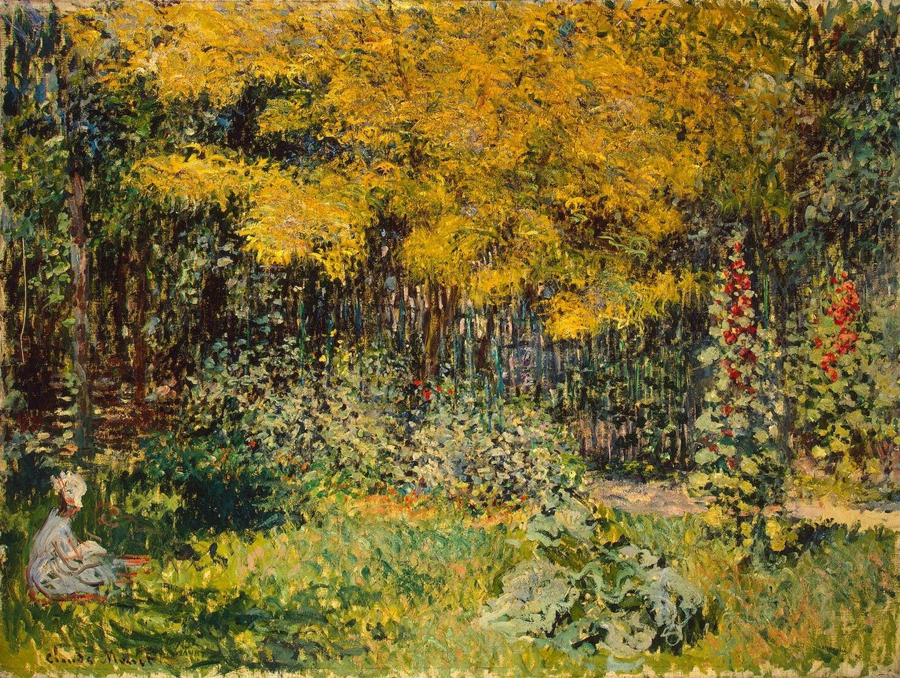 Tuin door Claude Monet