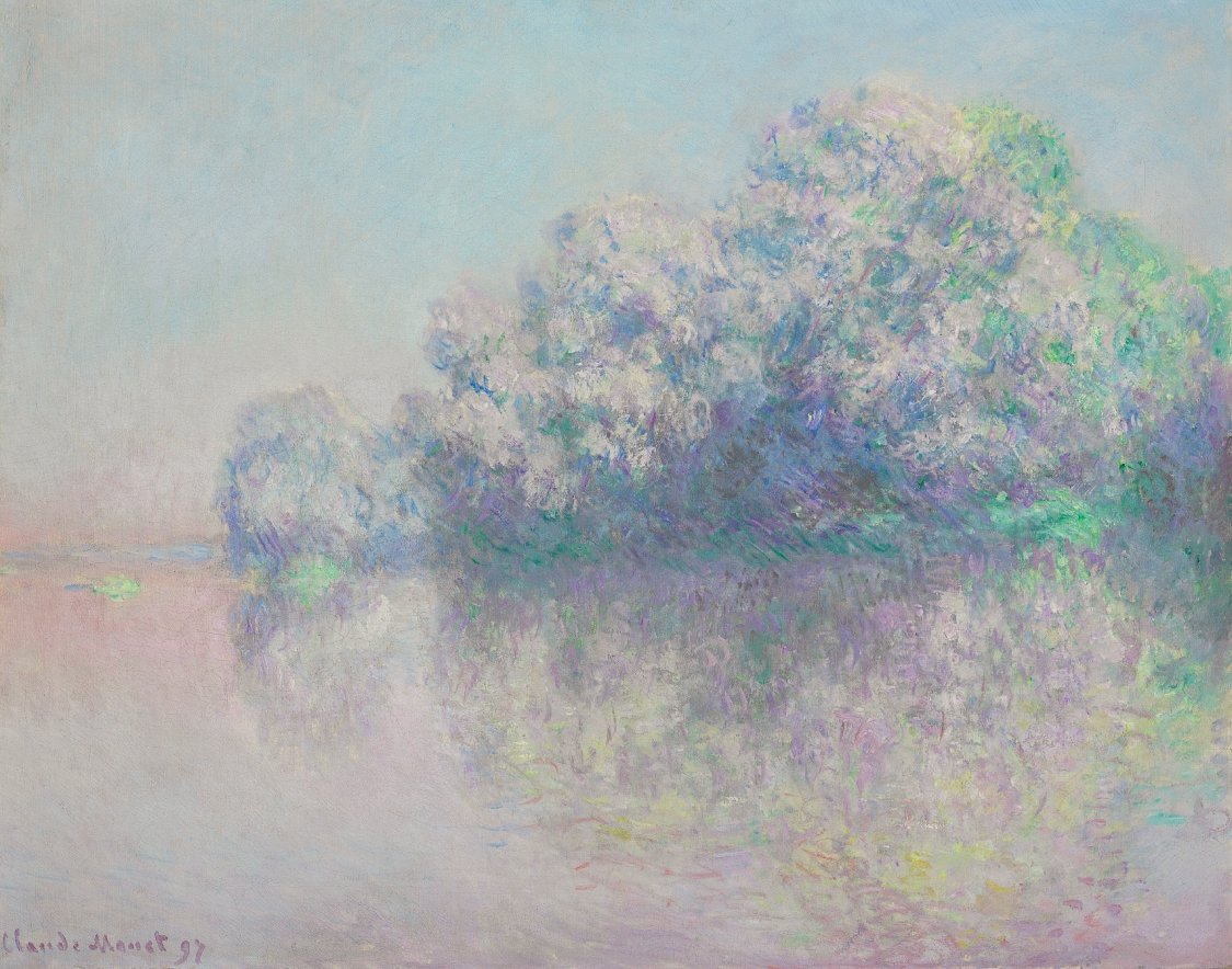 Het Brandneteleiland door Claude Monet