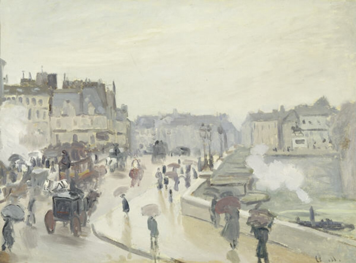 Le Pont Neuf door Claude Monet