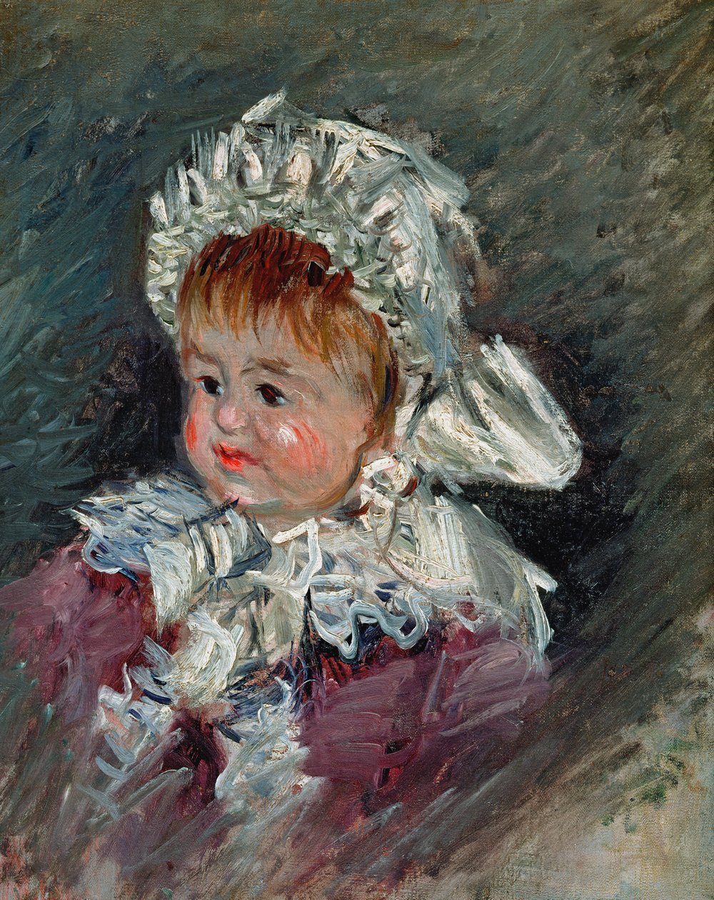 Michel Monet (1878-1966) als baby, 1878-79 door Claude Monet