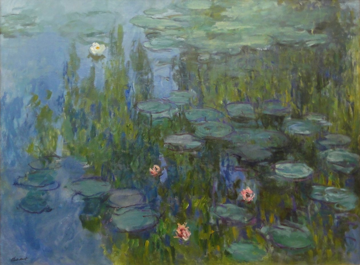 Waterlelies door Claude Monet