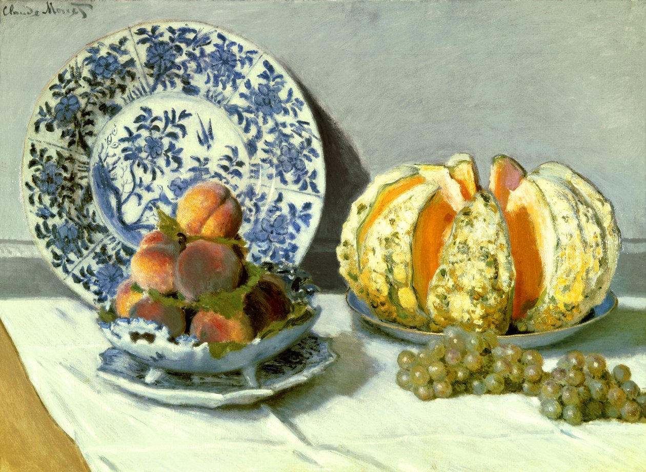 Stilleven, 1872 door Claude Monet