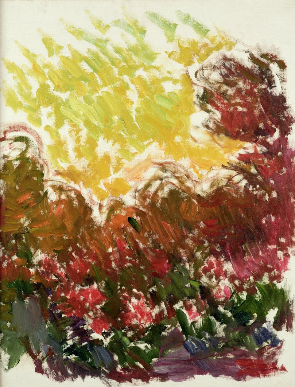 De Tuin in Giverny door Claude Monet