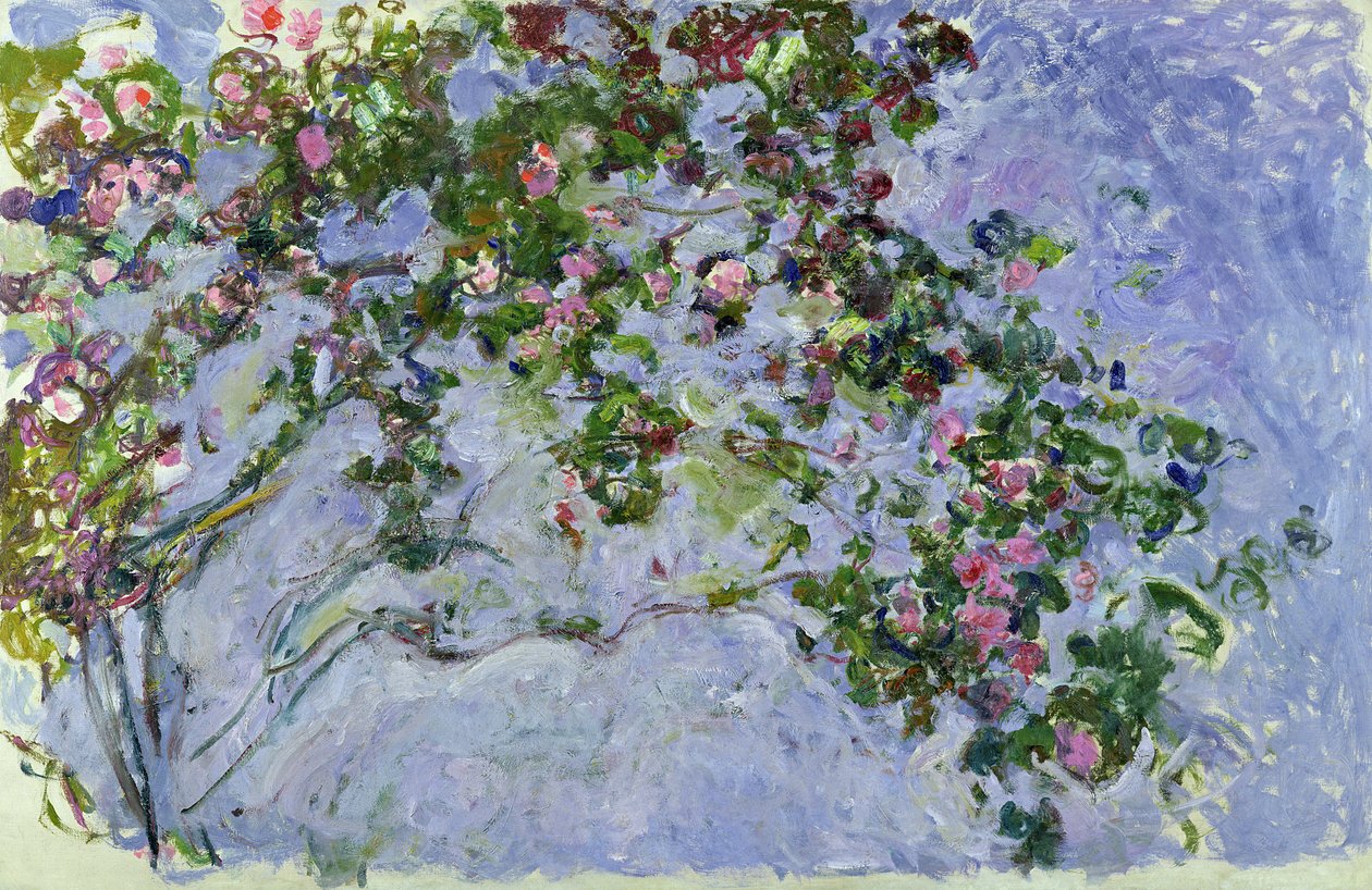 De rozen, 1925-26 door Claude Monet