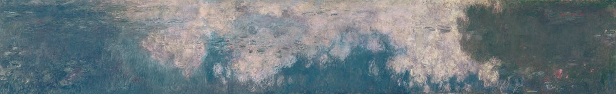 De Waterlelies - De Wolken, 1914-18 door Claude Monet