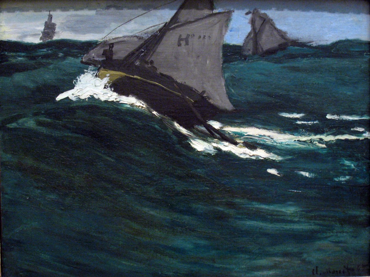 De Groene Golf door Claude Monet