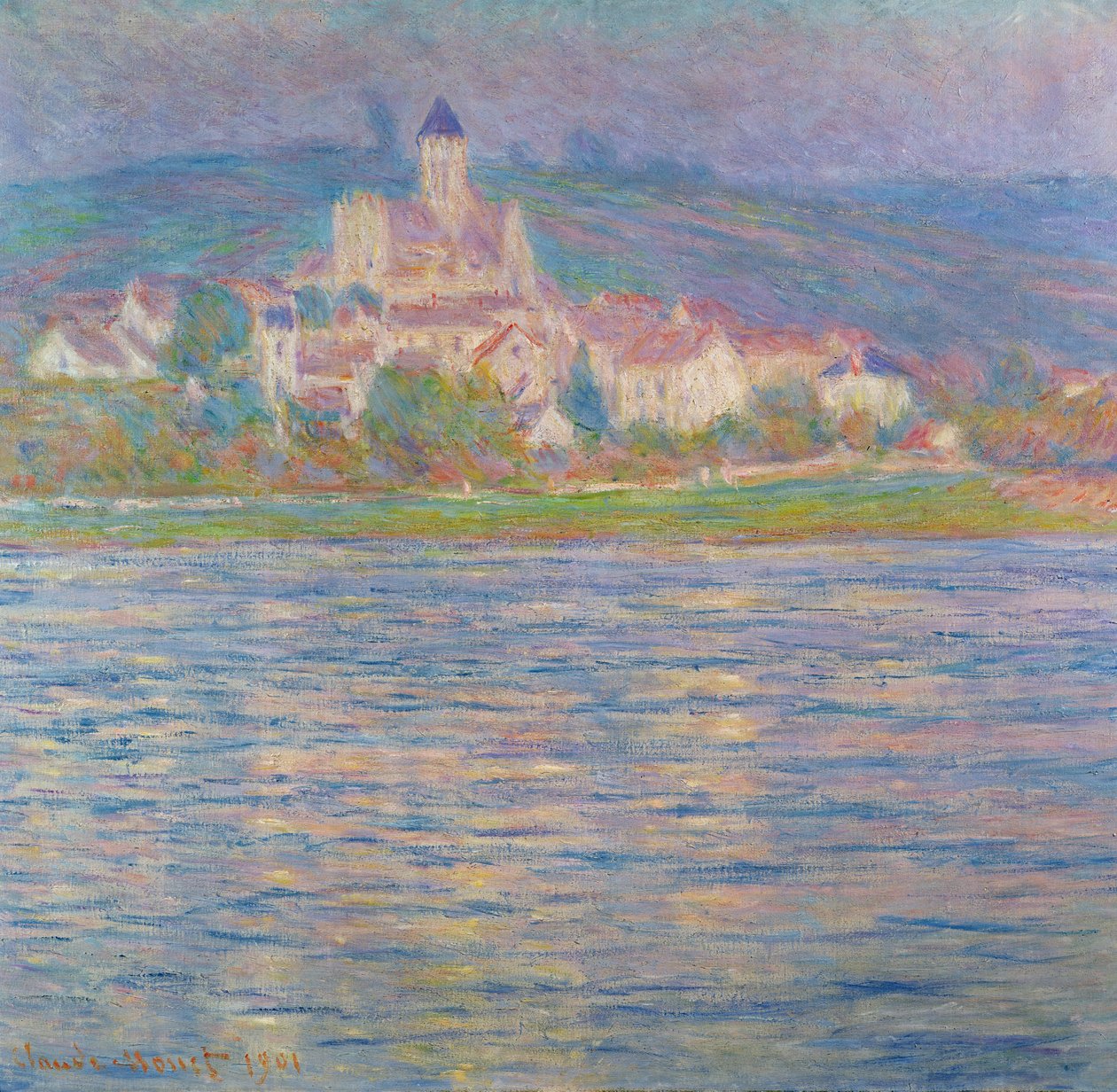 Vétheuil, 1901 door Claude Monet