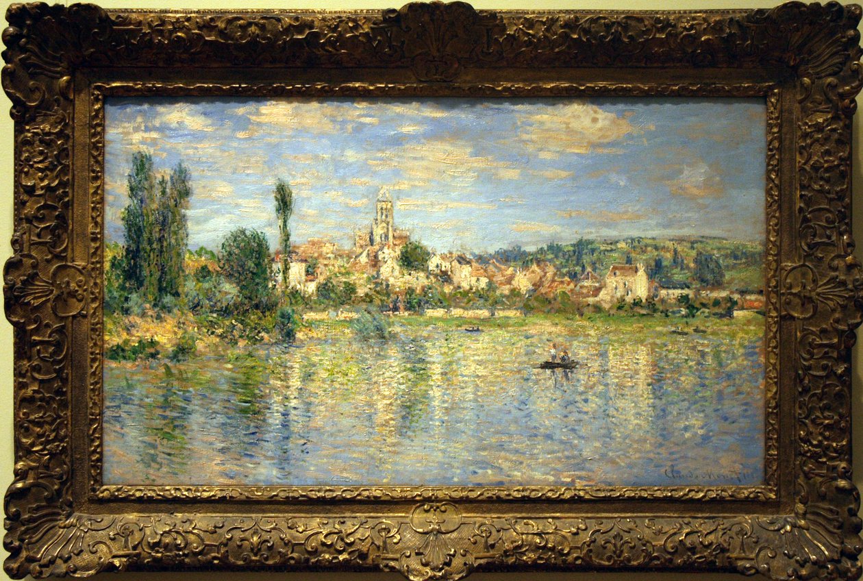 Vétheuil in de Zomer door Claude Monet