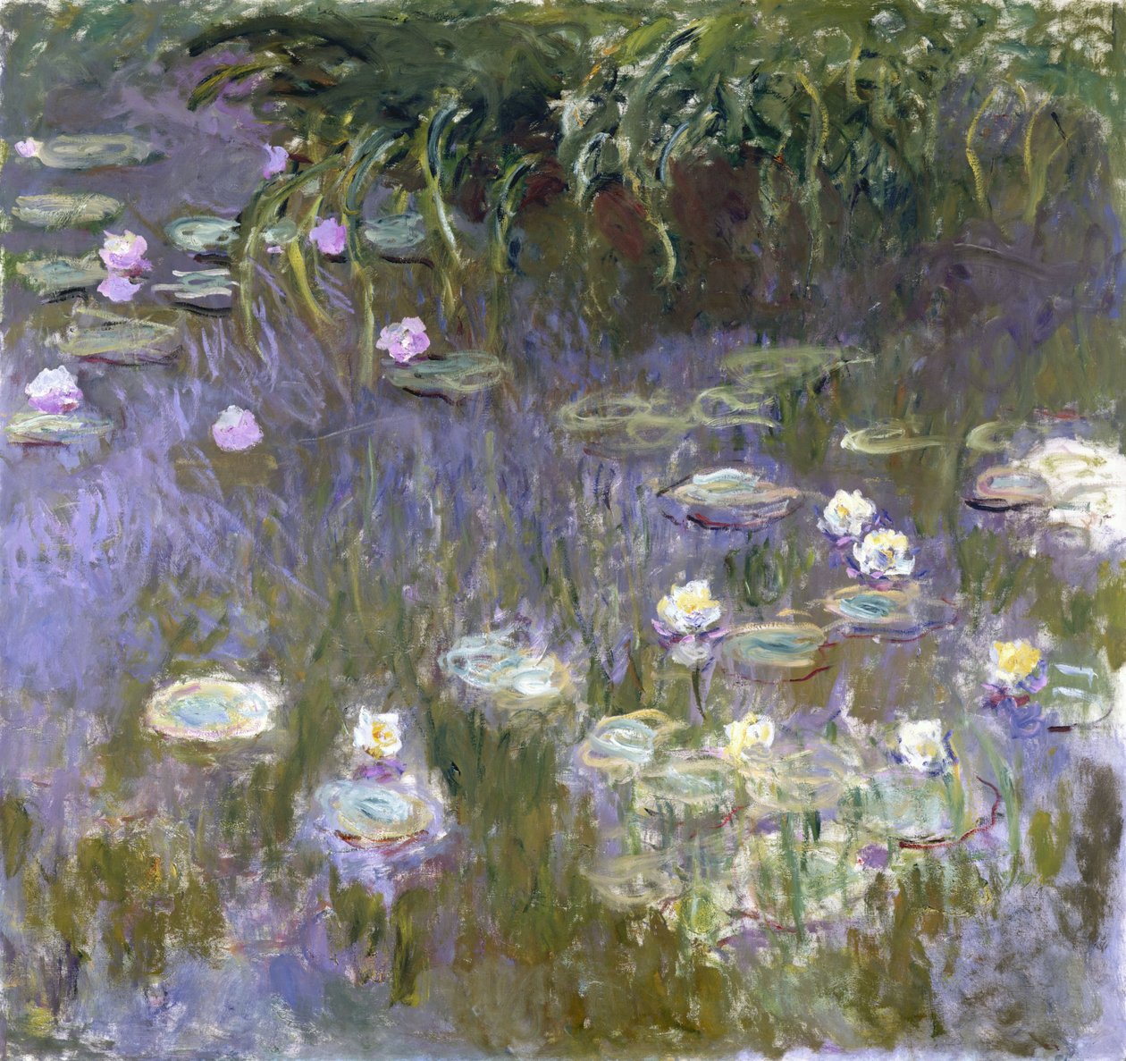Waterlelies door Claude Monet