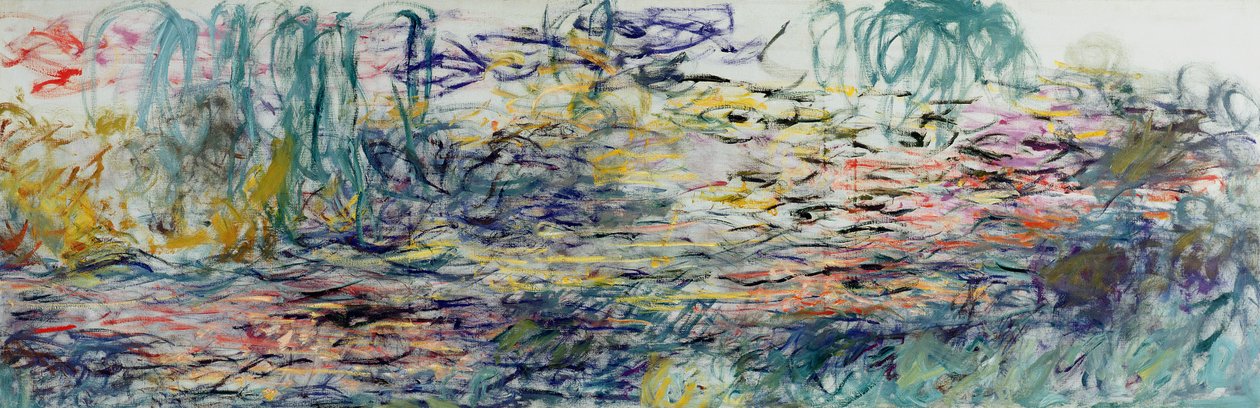 Waterlelies, 1917-19 door Claude Monet