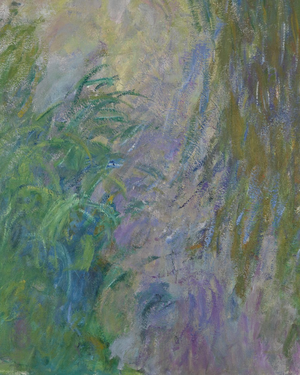 Waterlelies (detail) door Claude Monet