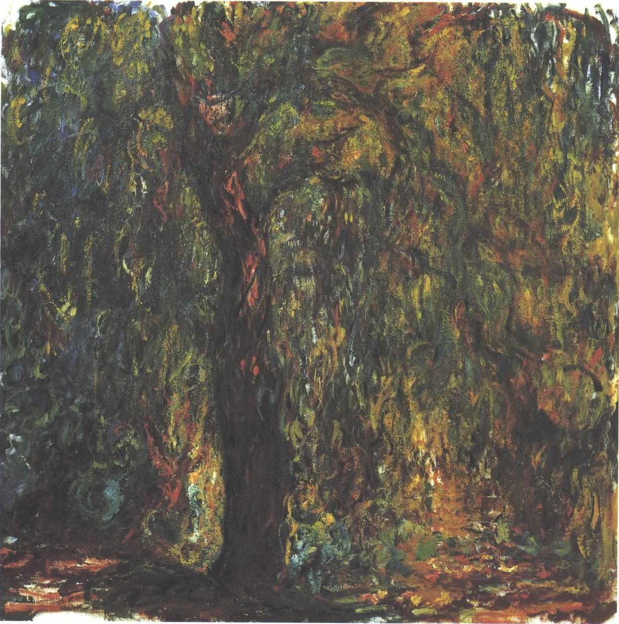 Treurwilg door Claude Monet