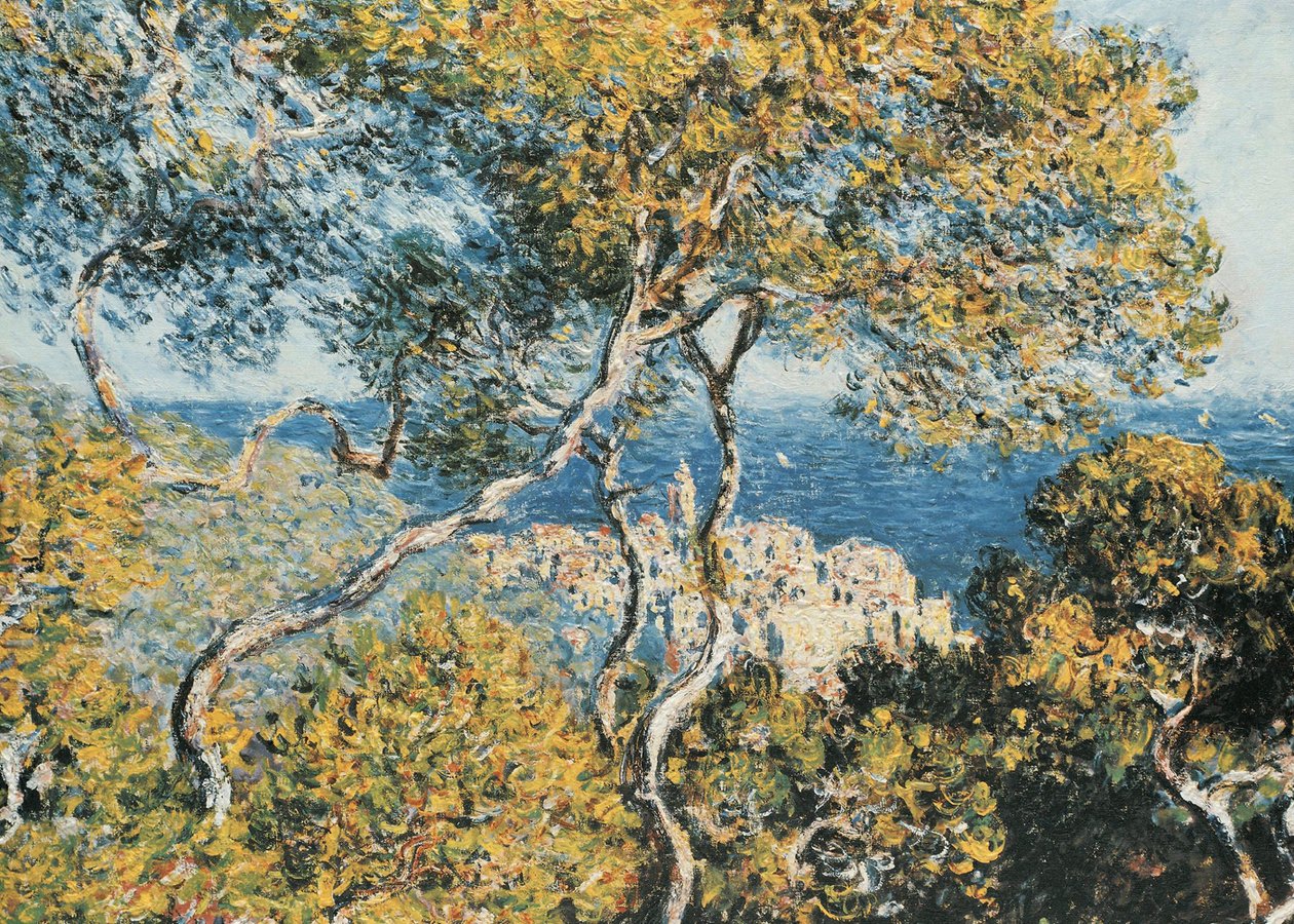 Claude Monet - Bordighera, 1884, Het Art Institute van Chicago, Illinois door Claude Monet
