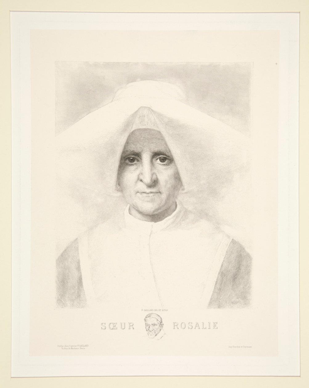 Zuster Rosalie door Claude Ferdinand Gaillard