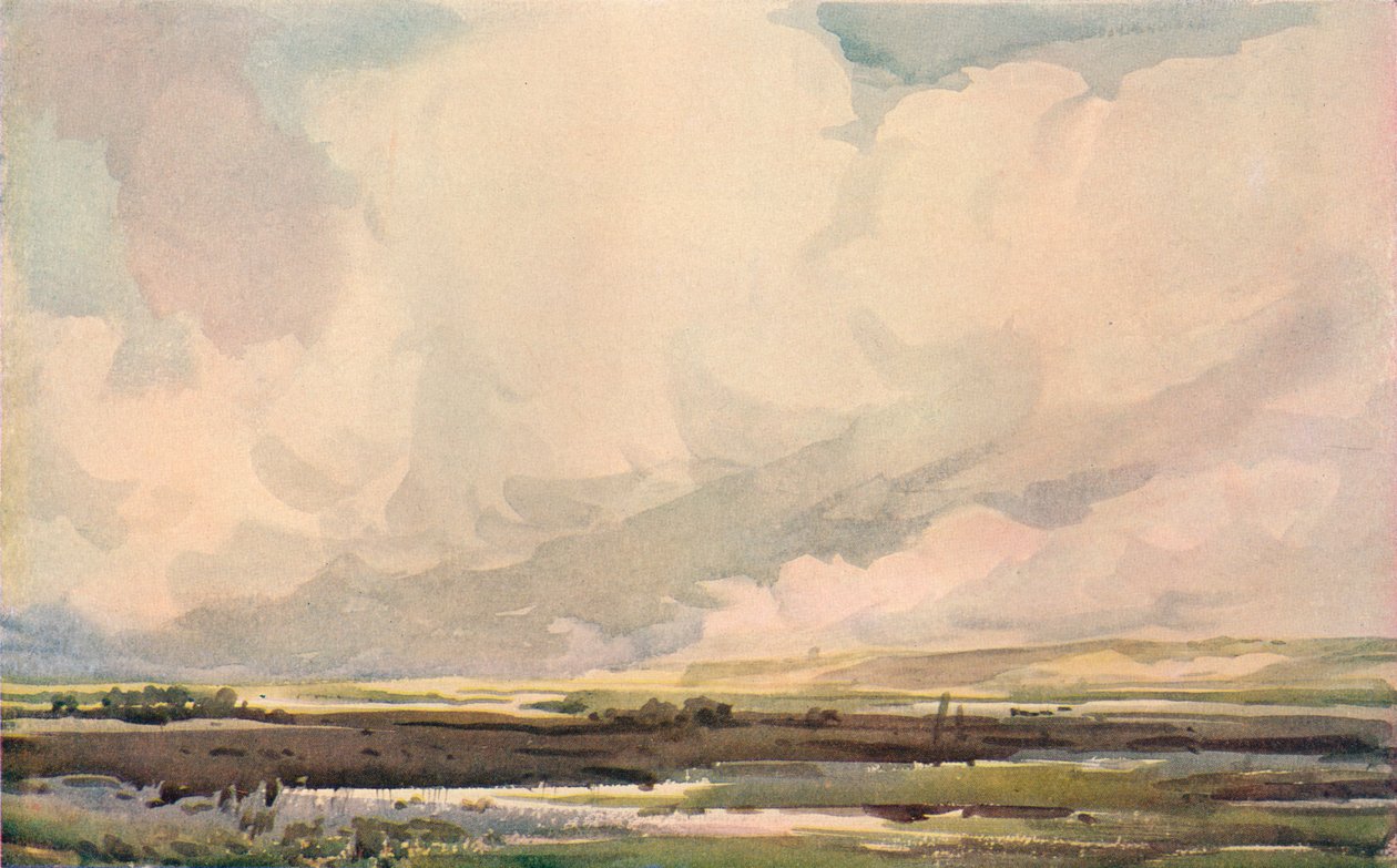 Bij Dunwich, Suffolk, ca. 1910 door Claude Hayes